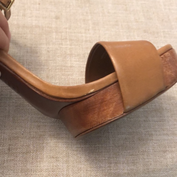 Tory Burch Amina Leather Platform heels - Picture 9 of 12